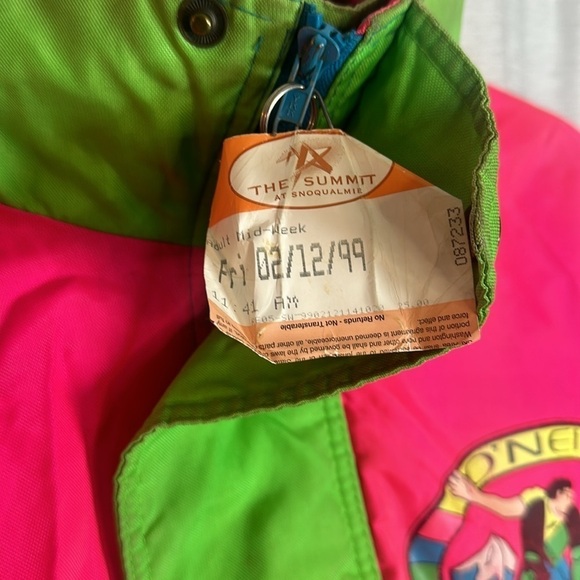 VINTAGE O’NEILL SNOWBOARD JACKET SIZE(S) - Picture 6 of 9